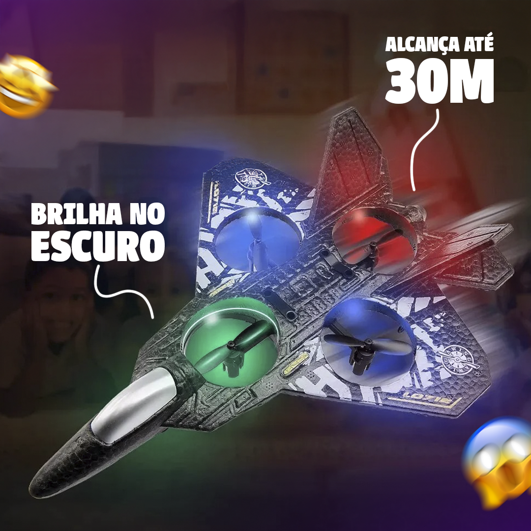 Jatinho Avião Controle Remoto Recarregável | Varie™