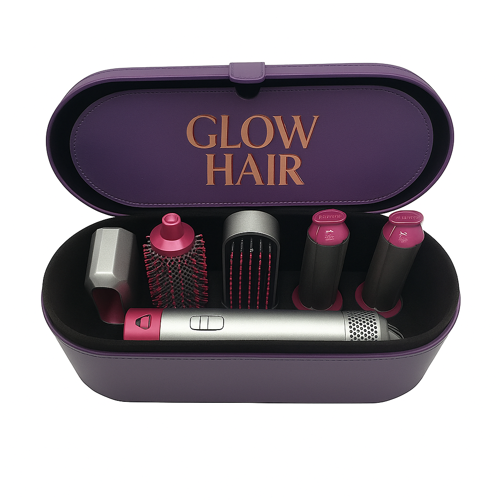 Glow Hair™ - Escova Modeladora Dyson 5 em 1 Original [+ BRINDE EXCLUSIVO]