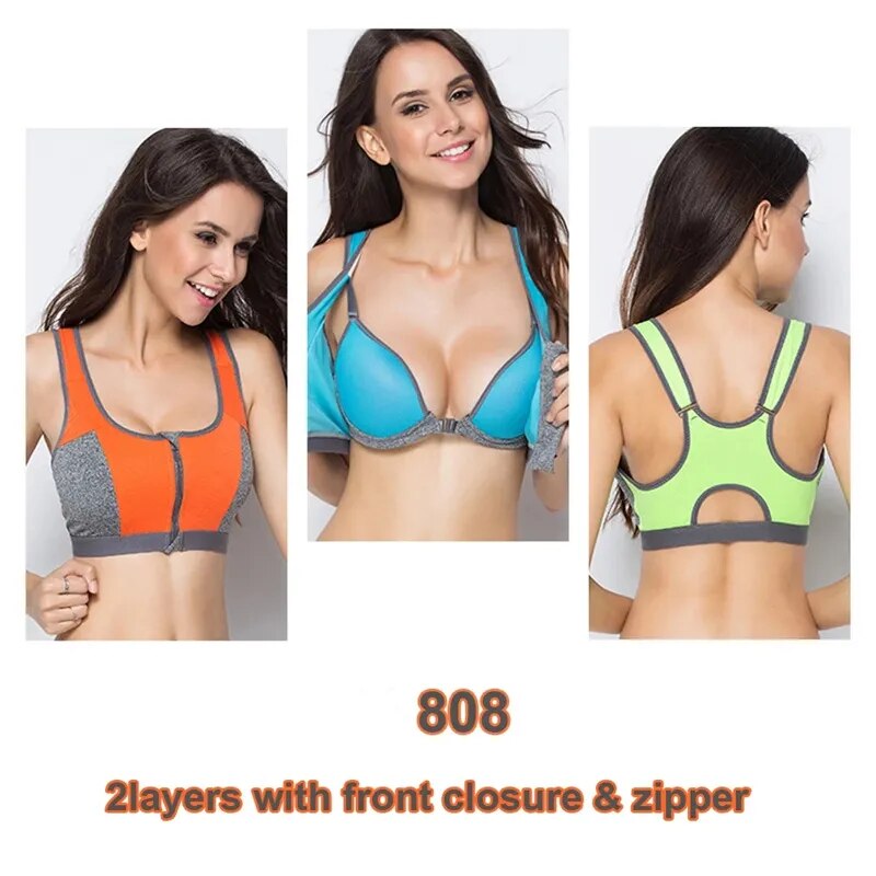 High Impact Sports Wear Women's Sports Bras Push Up Bralette Top Fitness Running Yoga Bra Sports Bras For Gym Female Sport Bra