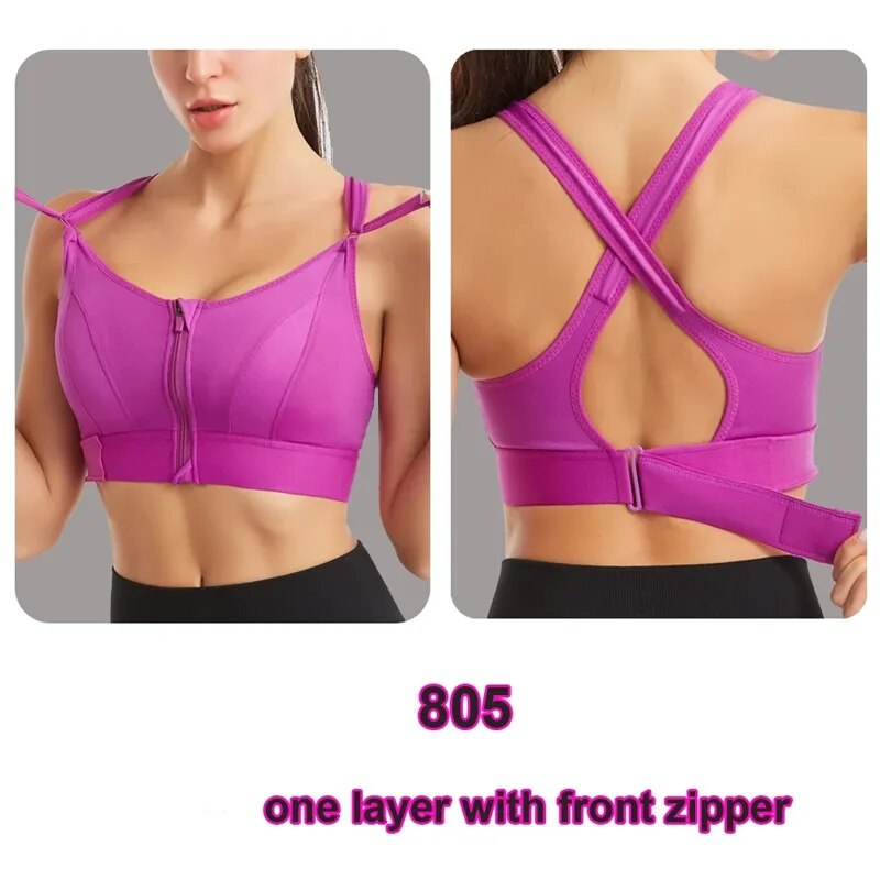 High Impact Sports Wear Women's Sports Bras Push Up Bralette Top Fitness Running Yoga Bra Sports Bras For Gym Female Sport Bra