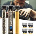 Men's Barber Retro T9 Hair Trimmer Professional Razor Trimmer Kemei Heyar Cut Machine Wireless Hair Clipper Beard Man Shaving