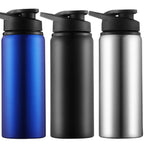 Vacuum Insulated Sport Bottles,700ML Thickening 304 Stainless Steel Leak Deform Proof Metal Water Bottle,Keep Cold and Hot