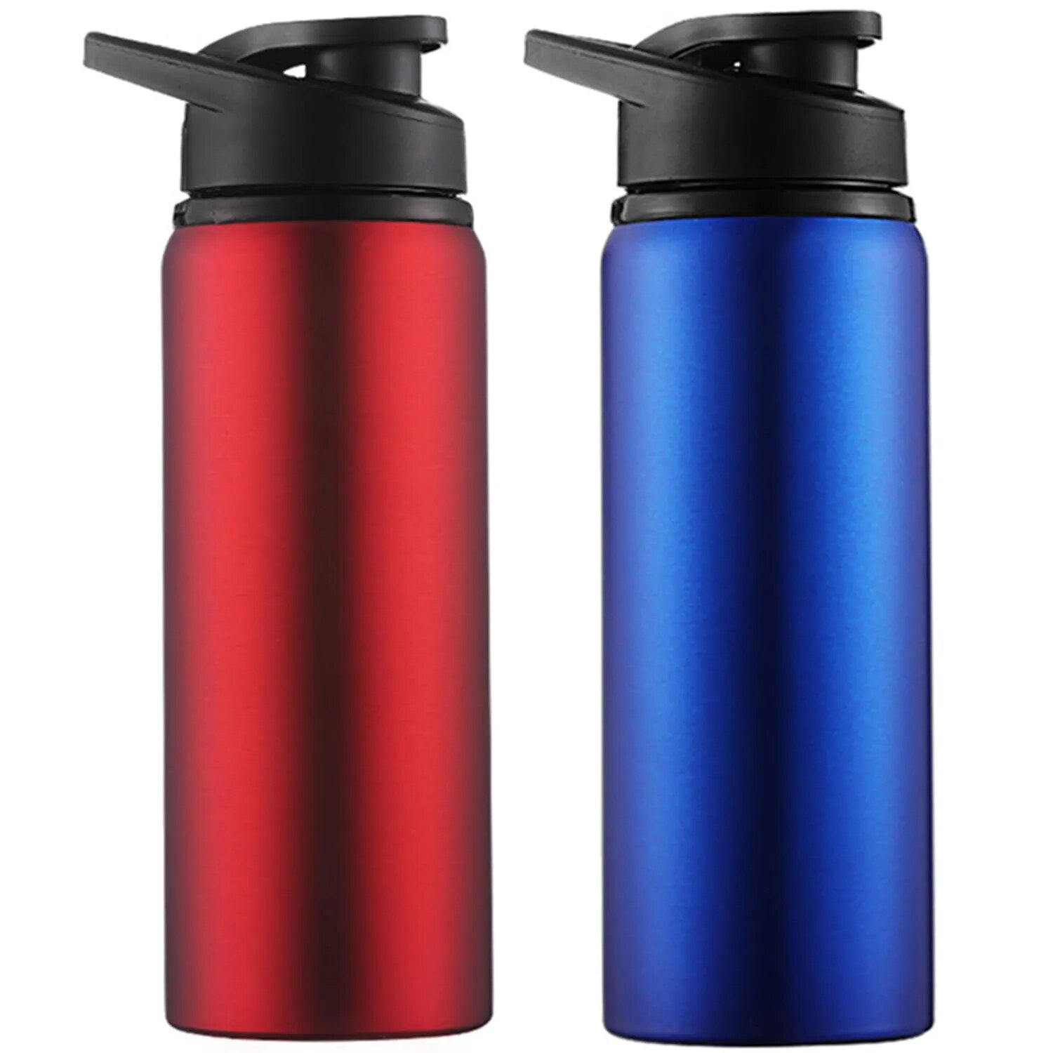 Vacuum Insulated Sport Bottles,700ML Thickening 304 Stainless Steel Leak Deform Proof Metal Water Bottle,Keep Cold and Hot