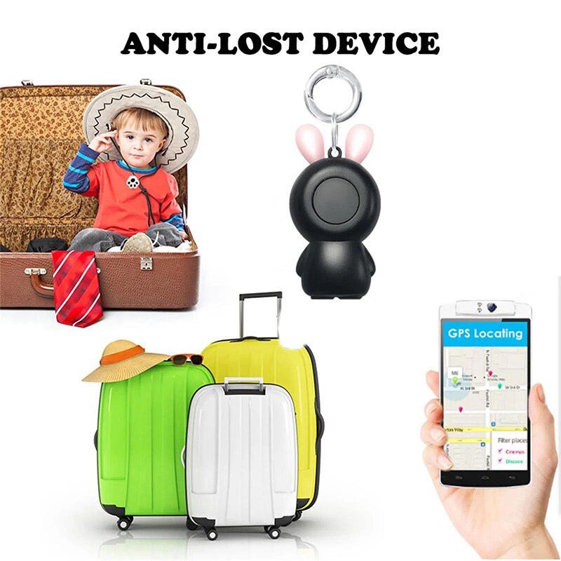 YC15 Mini GPS Bluetooth 5.0 Tracker AntiLost Device Round Pet Kids Bag Wallet Tracking Smart Finder Locator