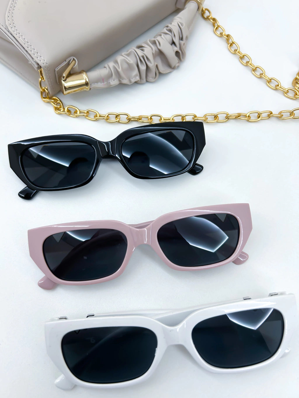 Óculos de Sol Retangular Luna Ref. 1170