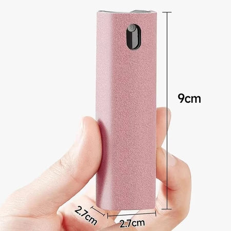 Spray Limpador de Tela Para Celular e Tablet IPad Pano de Microfibra 2 em 1 Limpeza